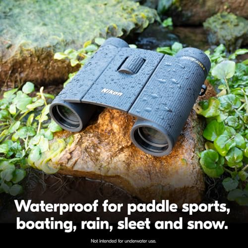 Nikon Trailblazer II 8x25 | Ultra-Compact Waterproof and Fogproof Travel Binoculars with Multilayer-Coated Optics and Rubber-Armored Body | Ultra-Compact Waterproof, fogproof Travel Binoculars, multilayer-Coated Optics, rubber-Armored Body