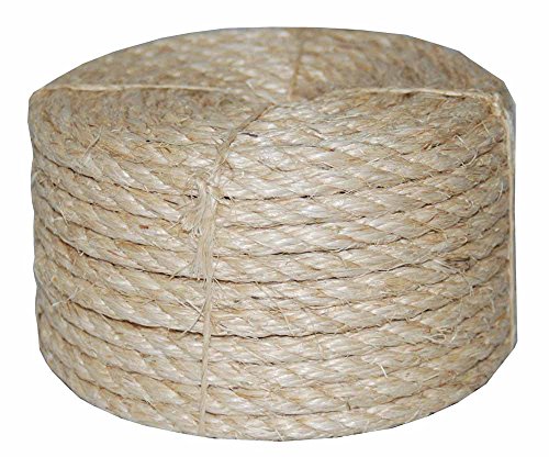 T.W. Evans Cordage Co. 21-410 3/8 in. x 100'. Twisted Sisal Rope