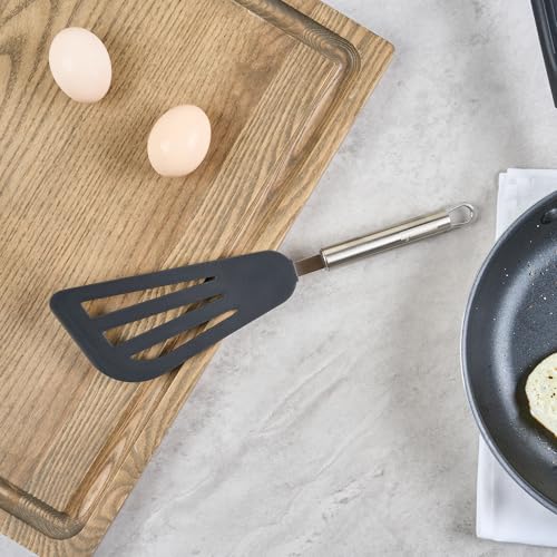 Restaurantware Black Silicone Fish Egg Turner Spatula - size: Silicone Fish/Egg Spatula