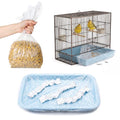 100 Pcs Disposable Bird Cage Liners Bags Accessories,Small Style | Clear Plastic Parakeet Liner Bags, Universal Birdcage Liner Bags for Parakeets, Parrots, Finches, Canaries, Cockatiels - style: Small Style