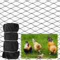 25 x 25 ft Aviary Bird Netting Chicken Netting Commercial Grade Heavy Duty Knotted 2 inch Mesh for Chicken Coops Poultry Blueberries Fruit Trees Net Aviary Garden - size: 25 x 25ft, 2 inches