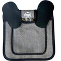 DOWN UNDER OUTDOORS Extra Large Chicken Saddle Hen Apron (Gray Mesh) | Adjustable Straps, Chicken Apron, Poultry Saver, Pet Supplies, Including Shoulder Cover, Heavy Duty Shade Cloth Mesh - color: Grey Mesh