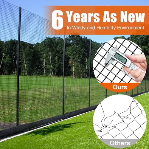 Zevemomo 36" x 100' 1/2inch Hardware Cloth, Black Vinyl Coated Chicken Wire Fence Galvanized Welded Mesh Roll for Home Garden Rabbit Cage - size: 36" x 100' 1/2inch