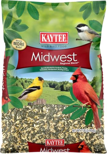 Kaytee Midwest Regional Wild Bird Food, 7 Pound (Pack of 6) - size: 7 Pound (Pack of 6), style: Midwest