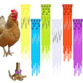 Shappy 120 Pcs Chicken Leg Bands 6 Color Adjustable Poultry Identification Rings, Numbered 1-120 Self-Locking Ankle Rings for Chicken, Turkey, Duck, Goose, Bulk for Farm Management Wire Organizing