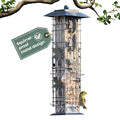 Perky-Pet Squirrel-Be-Gone Bird Feeder, 2 lb Seed Capacity | Weight-Activated Squirrel Proof Bird Feeder, Wild Bird Feeder for Outdoors with U-Shaped Perches and Clear Seed Reservoir
