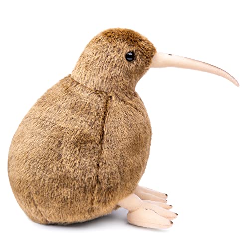 Realistic Brown Kiwi Plush Toy, Cute Little Bird Kiwi Plushie as Gift - style: 11in Kiwi Bird