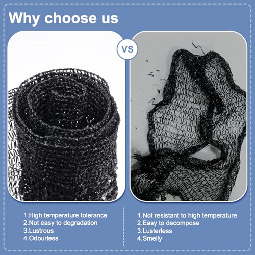 LOVE STORY 6x12FT 55% Black Shade Cloth Sun Shade Net UV Resistant Mesh Tarp Plant Cover Sunblock Net for Garden,Greenhouse,Vegetables,Flowers | HDPE Fabric, Mesh Tarp without Grommets, Sunblock Net for Greenhouse, Sun Screen for Chicken Coops and Dog Ken