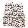 Loopeer 2 Pcs Egg Apron Collecting Apron for Fresh Egg Gathering Adjustable Gathering with Pocket for Gift Women - style: 18 Pockets