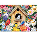 500 Pieces Puzzle for Adults,Birds Flower Puzzle, Recycled Cardboard Animals Jigsaw Puzzles 500 Pieces,Challenging Puzzles Game Home Decor Birthday Party Gift Toy for Adults Seniors 20.5 * 15 in - style: Birds