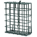 MEKKAPRO Suet Feeder Cage, Single Bird Feeder, Metal Chain, Outdoor | Single Capacity Suet Holder Recommended For Bird Feed, Ideal For Clinging Birds, Woodpeckers, And Nuthatches In Every Yard - size: Single