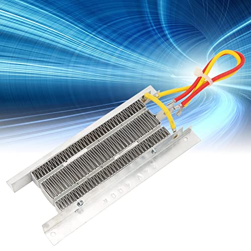 24V 400W 150B2 PTC Ceramic Air Heater, PTC Air Heater, Insulated Ceramic Air Heating Component with PTC Thermistor for Heating Objects and Dehumidifying Space