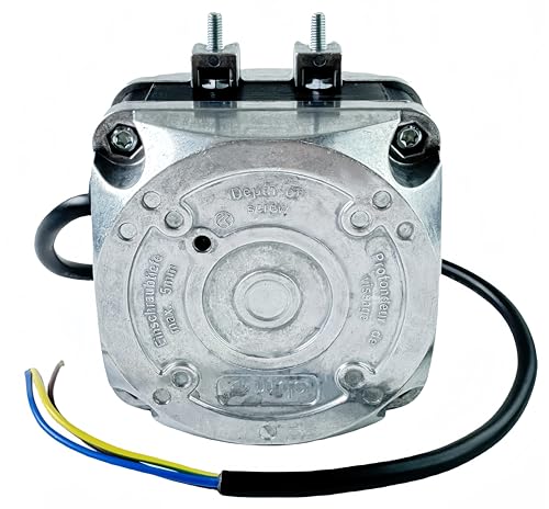 for ebm-papst M4Q045-CA27-04 Freezer Condenser Fan Motor, 115V AC Fan Motor Compatible with Qideyipe,0.45/0.5A 50Hz/60Hz 1550RPM,Refrigerator Cover Pole Motor M4Q045-CA27-04