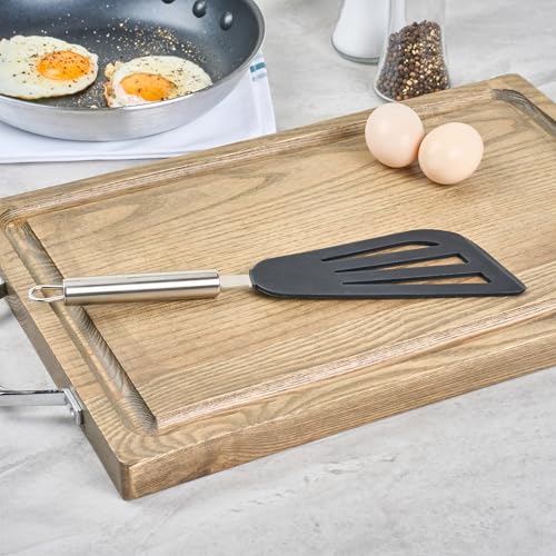 Restaurantware Black Silicone Fish Egg Turner Spatula - size: Silicone Fish/Egg Spatula
