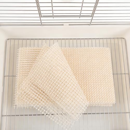 20pcs Nesting Pads for Chicks - Non-SlipIncubator Liner Parrot Brooder Pads - Silicone Mat for Bird Breeding .8x7.8 Inch