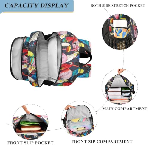 Kids Backpack Elementary Middle School Bags for Boys Girls | Travel, Daypack, Lightweight, Waterproof, with Reflective Strip - color: Multi 28
