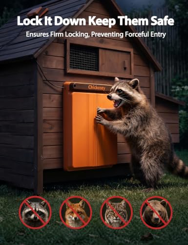 Solar Chicken Coop Door, Dual-Motor Lock, Triple Mode, USB Rechargeable | Independent Dual-Drive System, Precision Safety Logic, Reinforced ASA Structure, Stable Outdoor Performance In All Conditions