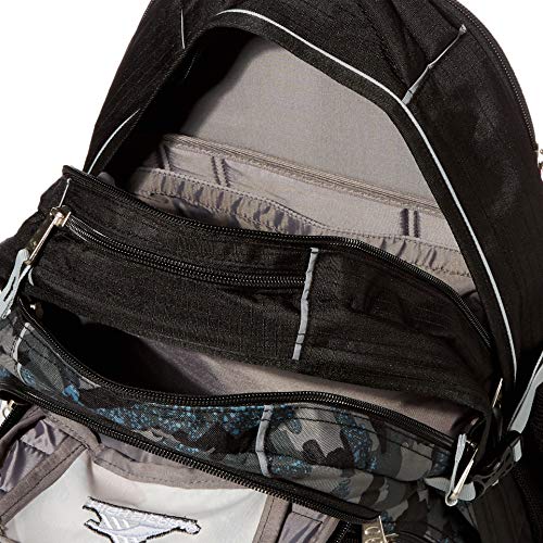 High Sierra Swerve Laptop Backpack, Graffiti/Black/Ash, One Size - color: Graffiti/Black/Ash