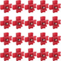 TIHOOD 20PCS Horizontal Side Mount Automatic Poultry Nipples Drinker Waterer for Chicken or Quail