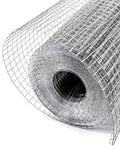 Hardware Cloth 1/2 in 72 x 50 ft 19 Gauge Welded Wire | welded mesh with uniform openings and strong welds for Chicken Coop, Garden Fence, Gopher Barrier and Animal Enclosure - size: Silver 1/2" 72" x 50' 19Ga
