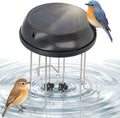 Bird Bath Solar Water Wiggler, Stainless Steel Swing Bubbler, Solar Water Circulator for Garden Pond & Landscape Pool