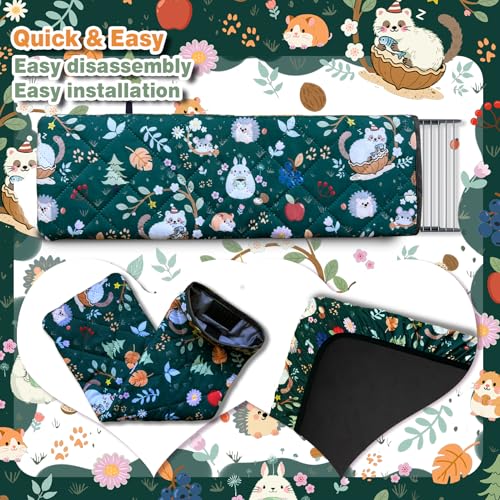 Ferret Cage Liner for Ferret Nation & Critter Nation Cage | Washable Bedding, Leakproof Cage Accessories for Ferrets, Chinchillas, Rats & Other Small Animals(Double Unit Combo) - size: Double Unit Combo
