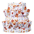 Egg Collecting Apron, 12 Pouches Chicken Egg Apron | Farmhouse Aprons for Chicken, Duck, Goose, Poultry Collection - color: Cartoon Chicken, size: 49*52cm