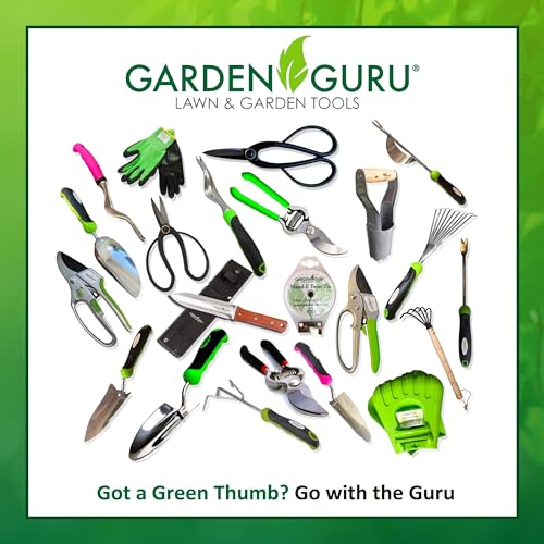 Garden Guru Super Strong Titanium Garden Scoop Trowel Shovel Transplanter - Rust Resistant - Ergonomic Handle - Perfect Hand Shovel for Gardening Transplanting and Digging (2 Pack) - size: 2 Pack, style: Titanium