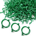 200 Pcs Plant Support Tomato Clips, Garden Clips, Crop Clips for Vine Vegetables, Fixing Tomato, Sweet Pepper, Eggplant, Makes Plants Grow Upright and Healthier（Green） - color: Green