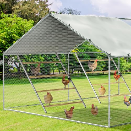Chicken Coop Roosting Perch,Perfect for Backyard Poultry,Chicken Perch Essentials,Easy to Assemble&Clean,Farm Chicken Toys (56'' H x 41'' W)-2 pcs - size: 56" L*41" W-2pcs