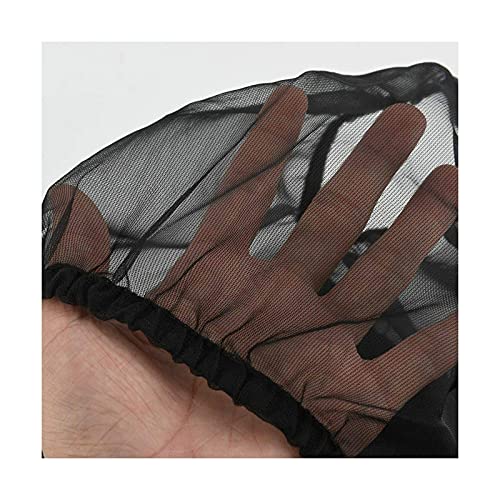 Universal Bird Cage Seed Catcher,Seed Catcher Guard Net Cover,Parrot Nylon Mesh Net Cover,Soft Airy Cage Net Stretchy Skirt for Round Square Cages - color: Circumference 50 inch to 90 inch,Black