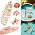 4 Pcs Mini Bird Bath Copper Ornaments Bird Bath Purification Disk Birdbath Cleaner Single 1 oz Weight Universal Fit for Outdoor Birdbaths, Bowl (Bouquet, Lotus,Triple Blossom, Laurel Leaf) - style: Bouquet, Lotus,Triple Blossom, Laurel Leaf