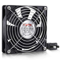 Wathai EC 120mm x 25mm AC Axial Small Exhaust Fan 110V 120V Dual Ball | 4 Inch ventilation Fan 110V - 240V Axial 1225 120v AC 120mm x 25mm Low Speed for DIY Cooling Ventilation Exhaust Projects - style: 120x25mm