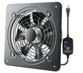 12 Inch 720 CFM Wall Window Mount Exhaust Fan, 1460 RPM Adjustable Speed Industrial Vent Fan