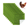 9 Pack Chicken Nesting Pads Reusable Nesting Box Liners Pads (13*13) | Washable Chicken Coop Laying Mats for Chicken Eggs Rabbit Hutch Durable TPU Material
