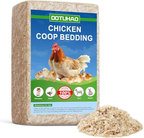 Pine Shavings | Wood Shavings | Chicken Coop Bedding | All Natural | Chicken Coop | Chickens Bedding | Pet Bedding | Small Animal Beddings | Odor Control (4 LB) - size: 4 LB