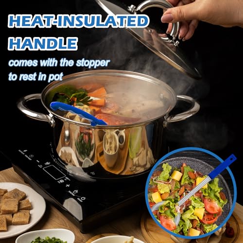 2 Pcs Dog Food Scoop1 Cup,Stainless Steel Measuring Cups with Long Handles | 1 Cup scoop with long handle for Dogs Cats Birds Food - size: 1 CUP
