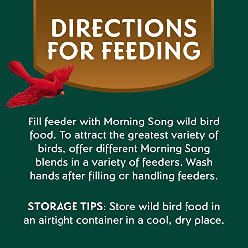 Morning Song Sunflower Hearts & Chips Wild Bird Food, No Mess Sunflower Seeds for Birds, 5.5-Pound Bag (Pack of 8) - size: 5.5 Pound (Pack of 8), style: 5.5 Pounds (Hearts & Chips)