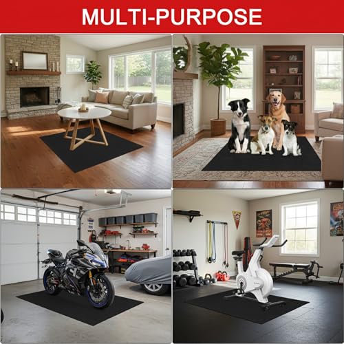 Extra-Large Garage Mat 22' x 8'10" - Durable Oil Mat for Garage Mats for Floor Under Car, Washable Garage Rug, Absorbent Floor Mats with Waterproof Liner, Garage Carpet, Oil Change Mats, Car Rug - size: 8'10" x 22' (Rectangular)
