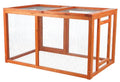 Trixie Natura Chicken Outdoor Run with Mesh-Covered Top, Extension for Natura Chicken Coops (55960, 55962, 55963, 55964), up to 2 Chickens (Standard Size) or 4 Bantams