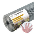 48inch x 50ft Hardware Cloth 1/2 inch Chicken Wire Fencing 19Ga | Hot Dipped Galvanized After Welding Garden Plant Supports Welded Metal Chicken Wire Fence Poultry Animal Netting Cage Screen - size: 1/2in 48in x 50ft