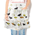 Cute Egg Collecting Apron with 8 Individual Pockets for Farm Use | Multi-Pocket Farmhouse Apron for Gathering Chicken, Duck & Goose Eggs, Kitchen Tasks & Family Farm Activities