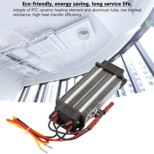 Ceramic Air Heater 500W 110V with Thermostat for Incubator Cabinet Electric Heating Element