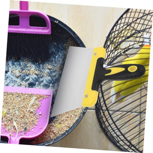 Stainless Steel Bird Poop Cleaner Tool Pigeon Droppings Scraper Efficient Cleaning Tool