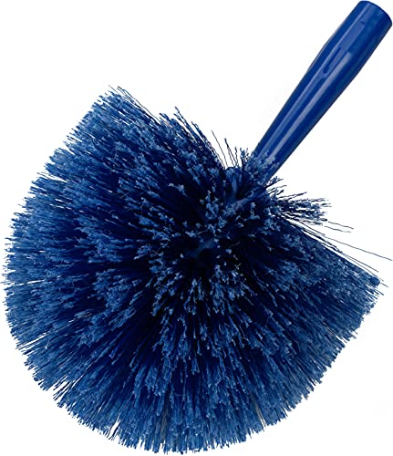 Sparta Round Duster Head, Soft Flagged Bristles, 9 Inch, Blue | Flo-Pac, Electrostatic Bristles, Ceilings and Corners, Handle Sold Separately, BPA Free