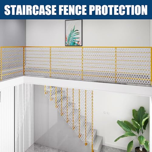 16 inx16.4 ft White Plastic Chicken Wire Mesh with 30 Zip Ties | Easy to cut and bend, no sharp edges. Ideal for poultry, rabbits, dogs, garden beds, balcony screens, floral guards & DIY. - color: 16ft White