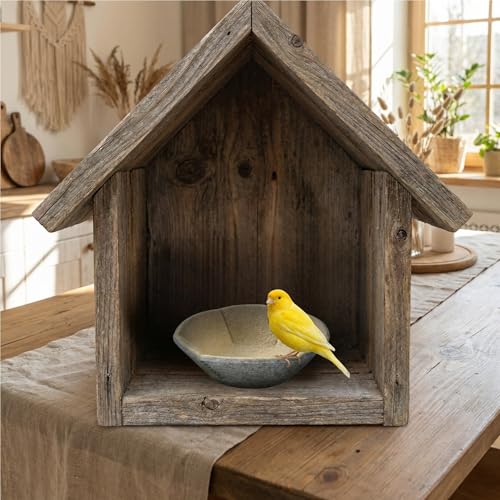 2 Pack Canary Nest Felt Flannel Nesting Pads for Finch | 2 Pack 4.1 Inch Canary Nesting Pads With Felt And Flannel Materials Provide Soft Warm Nesting Material For Small Birds