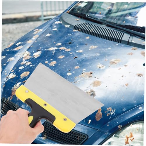 Nest Cleaning Scraper Durable Metal Bird Poop for Easy Droppings Cleanup Bird Cages Effortless Rinse for All Sturdy Carbon Steel Tool