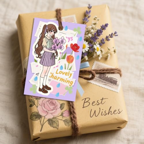 CHGCRAFT Girl and Flowers Style Clear Stamps Sunflowers and Butterflies Silicone Stamp Seal for DIY Scrapbooking and Card Making Paper Craft Decor 6.3 × 4.3 Inch - style: Girl and Flowers