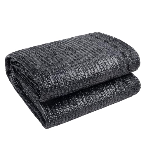 LOVE STORY 6x8FT 70% Black Shade Cloth Sun Shade Net UV Resistant Mesh Tarp Plant Cover Sunblock Net for Garden,Greenhouse,Vegetables,Flowers - color: 70% Shade-Black, size: 6FTx8FT